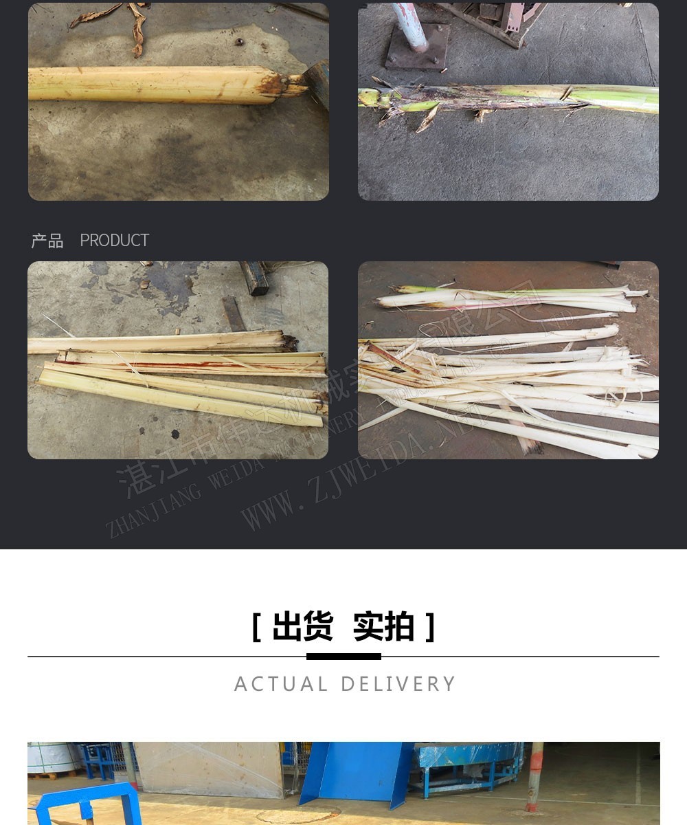 植物纖維加工設(shè)備-香蕉桿破片機(jī)