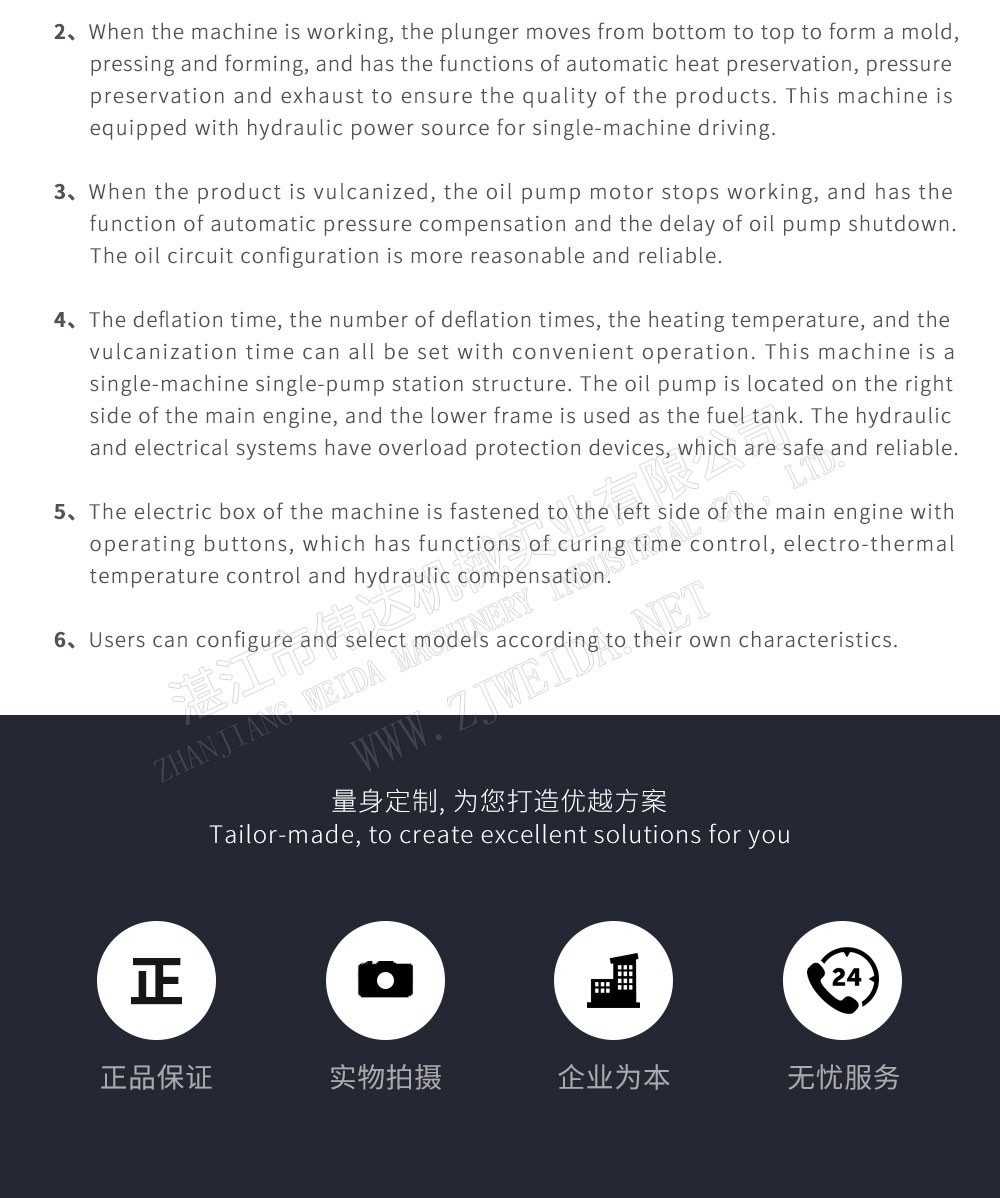橡膠檢測設備-平板硫化機